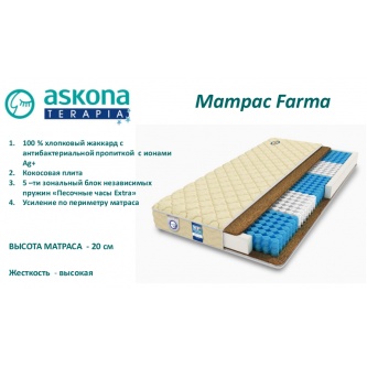 Матрас askona terapia farma