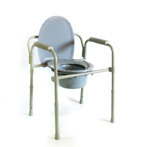 Кресло-туалет повышенной грузоподъемности Мега-Оптим HMP-7210A