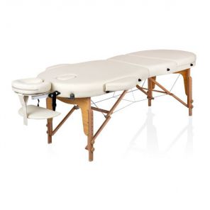 Складной массажный стол Mizomed Premium Oval 3 cream Складной массажный стол Mizomed Premium Oval 3 cream