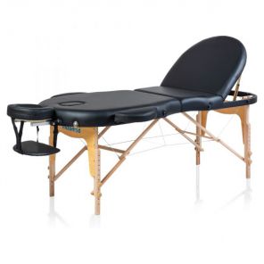 Складной массажный стол Mizomed Premium Oval 3 black Складной массажный стол Mizomed Premium Oval 3 black